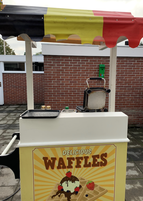 Wafelkraam huren in regio Amsterdam