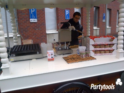 Stroopwafelkraam huren in regio Amsterdam