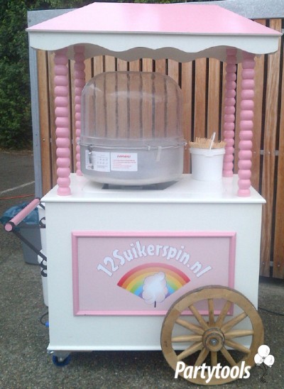 Suikerspinkar huren in regio Amsterdam